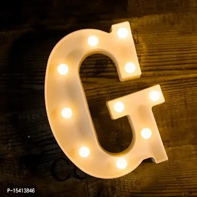 perfect pricee Powered LED Marquee Letter Lights, Warm White (G)