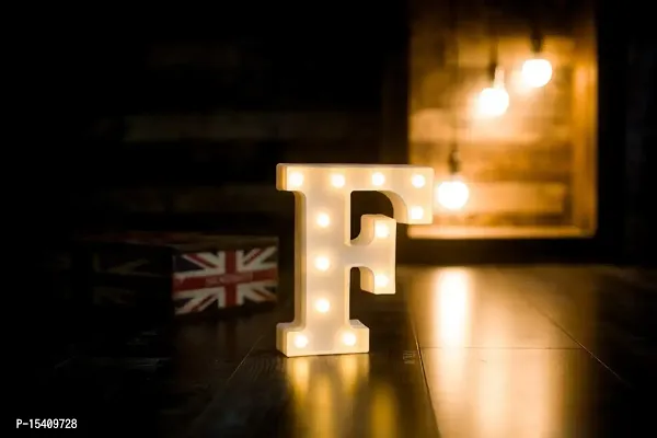 perfect pricee Powered LED Marquee Letter Lights, Warm White (F)-thumb2