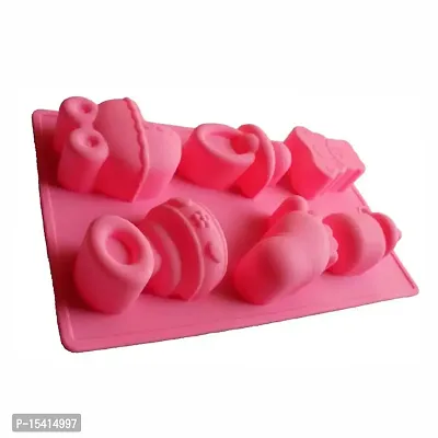 Grizzly? 1 Pc Silicone 6 Cavity Baby Cake Mould Chocolate Soap Mould Baking Mould Soap Making Candle Craft (Baby Mould)-thumb5
