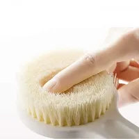 Kunya Shower Essentials Bath Body Brush Shower Back Scrubber with Long Handle Massage Brush, Improve Skin's Health and Beauty - 1 pcs-thumb2