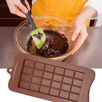 Perfect Pricee Chocolate Mould, Ice Mould, Candle Mould, Small Cake Brownie Mould, Christmas Muffins Silicone Tray (Cadbury)-thumb3