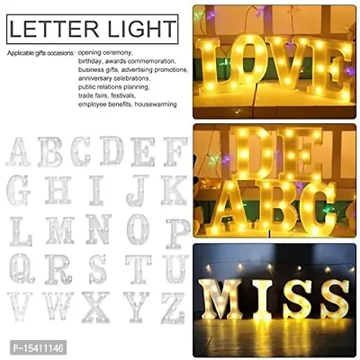 perfect pricee Powered LED Marquee Letter Lights, Warm White (9)-thumb3