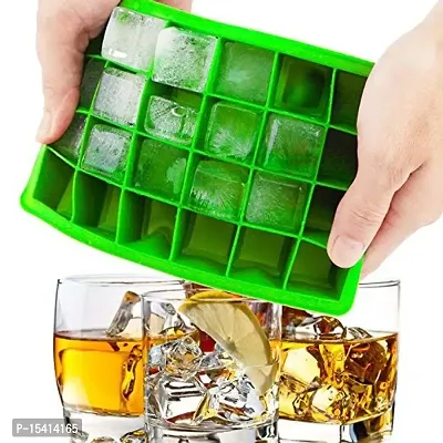 Perfect Pricee 2 Pcs Silicone Ice Cube Tray 24 Grid Big Ice Cube Mold Silicone Ice Mold Cocktail Whiskey Ice Cub Ball Maker Kitchen Accessories
