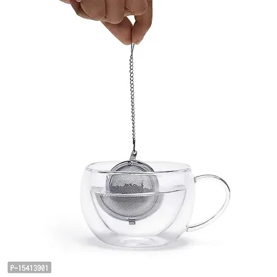 Kunya Elegant Ball Tea Infuser (Tea Strainer, Tea Filter, Tea Maker, Tea Ball, Stainless Steel)-thumb2