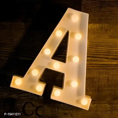 perfect pricee Powered LED Marquee Letter Lights, Warm White (A)