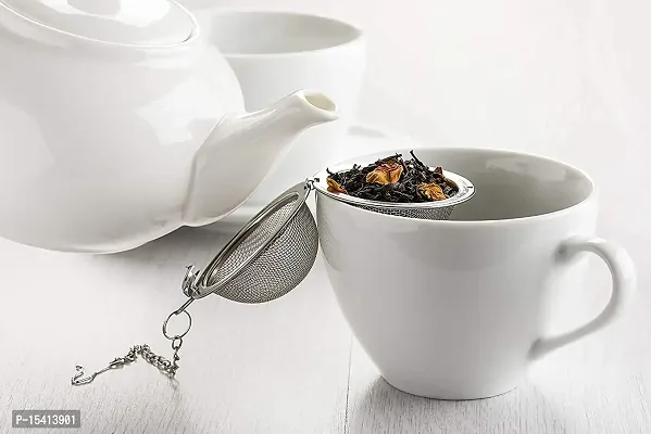 Kunya Elegant Ball Tea Infuser (Tea Strainer, Tea Filter, Tea Maker, Tea Ball, Stainless Steel)-thumb3