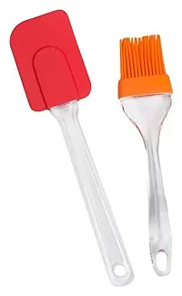 Perfect Pricee Plastic Baking Combo of Silicone Spatula and Brush, Silicone Mitton Gloves and Bread Loaf, Combo 13-thumb1