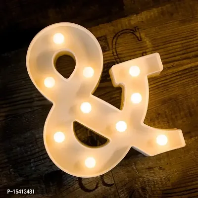 perfect pricee Powered LED Marquee Letter Lights, Warm White ()