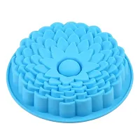 Folca? 1 Pc 3D Chocolate/Cake/Jelly Mould, Soft, Durable  Flexible Mould (Silicone Mould Design 14)-thumb2