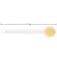 Kunya Shower Essentials Bath Body Brush Shower Back Scrubber with Long Handle Massage Brush, Improve Skin's Health and Beauty - 1 pcs-thumb1