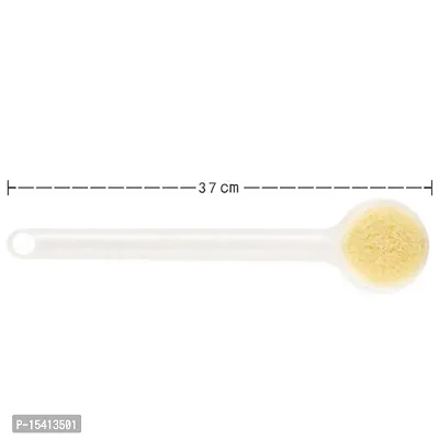 Kunya Shower Essentials Bath Body Brush Shower Back Scrubber with Long Handle Massage Brush, Improve Skin's Health and Beauty - 1 pcs-thumb2