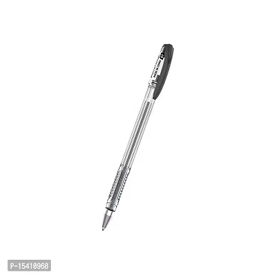 deli Ballpoint Pen for Students, Office Use,Shop  Exams Low Odor, 0.7 mm Tip Black Ball Pen, EQ2-BK, 12 Ball Pen??(Black)-thumb3