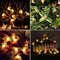 kunya 20 LED 4 Meter Honeybee Fairy String Lights, Christmas Lights for Diwali Home Decoration (20 Led,Plastic,Corded Electric,Corner)-thumb1