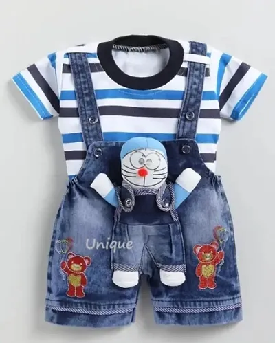 Stylish Cotton Dungarees for Boys 