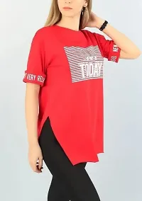 Trendy Girls Long T-shirt-thumb3