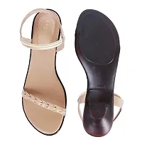 Legsway Women's SR-350 Beige Heeled Sandal 3 UK-thumb4