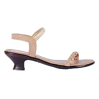 Legsway Women's SR-350 Beige Heeled Sandal 3 UK-thumb2