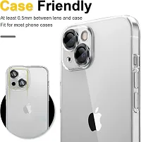 Camera Glass Lens Protector Ring for iPhone 14  iPhone 14 Plus Case Friendly with Easy Installation, Pack of 3 (Black)-thumb2