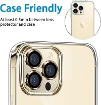 Camera Glass Lens Protector Ring for iPhone 14 Pro  iPhone 14 Pro Max Case Friendly with Easy Installation, Pack of 3 (Gold)-thumb4