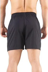 Stylish Black Polycotton Solid Basic Boxer Combo For Men Pack Of 2-thumb2