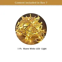 Bubble Trouble Warm White Led Serial Lights for Decoration - String Lights for Home Decoration,Fairy Lights | Christmas, Diwali Decoration Lights for Balcony | Copper Wire Pixel Light (10 Meter | Pack of 1)-thumb1