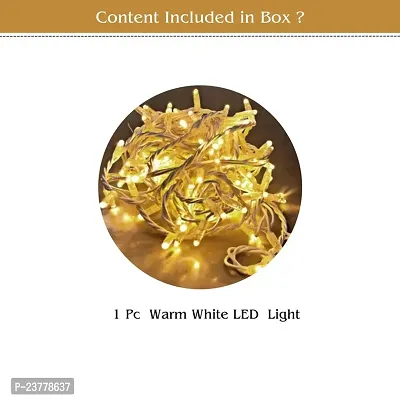 Bubble Trouble Warm White Led Serial Lights for Decoration - String Lights for Home Decoration,Fairy Lights | Christmas, Diwali Decoration Lights for Balcony | Copper Wire Pixel Light (10 Meter | Pack of 1)-thumb2