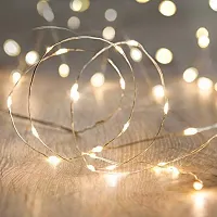 Battery Powered Waterproof Copper Wire String Fairy Lights For Diwali, Christmas, Valentine, Decoration 5 Meter Warm Yellow-thumb2