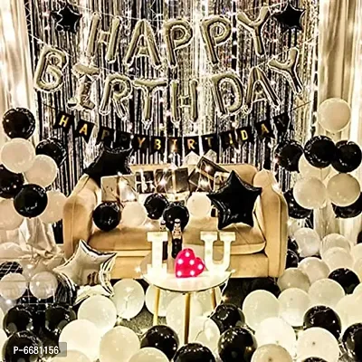 30Th, 40Th, 60Th, 70Th Happy Birthday Theme Decoration Balloon Kit Combo For Adult And Kids - 38 Pieces