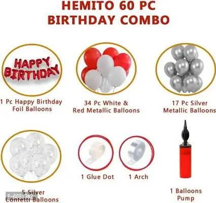 Happy Birthday Balloons Decoration Kit-thumb2