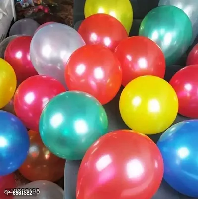 Happy Birthday Balloons For Birthday Party Decoration Multicolor 50 Pieces