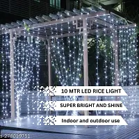 Bubble Trouble LED String Serial Lights 11 Meter/Copper Led Pixel String Light -Corded Electric (White)-Pack of 1-thumb3