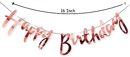 Pink Pstl Balloon with Banner Arc GluDot for girl Baby|Birthday Decoration Items&nbsp;&nbsp;(Set of 60)-thumb2