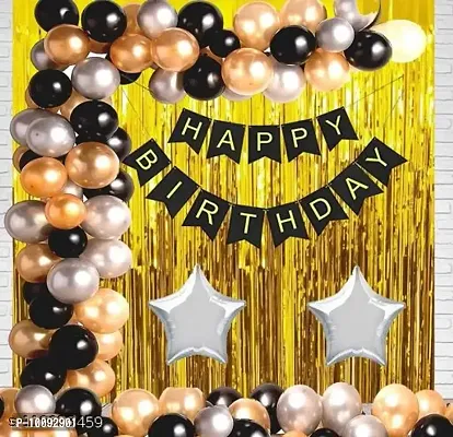 Happy Birthday Decorations For Boys   Blue Red Color Birthday Balloons For Decoration Kit  Foil Curtain  Star Foil Balloon   Happy Birthday Banner For Kids Bday  Balloons For Decor 35Pcs