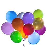 Led Light Balloons For Birthday Decorations (15 With Ribbon)   Multicolor   Pack of 15-thumb2