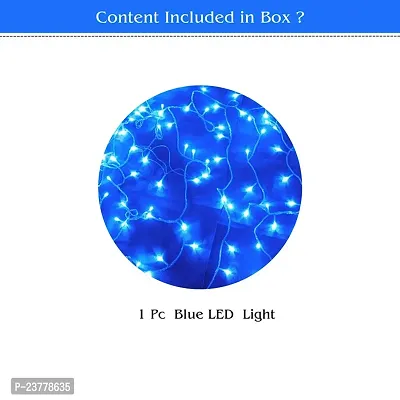 Bubble Trouble Blue Led Serial Lights for Decoration - String Lights for Home Decoration,Fairy Lights | Christmas, Diwali Decoration Lights for Balcony | Copper Wire Pixel Light (10 Meter | Pack of 1)-thumb2