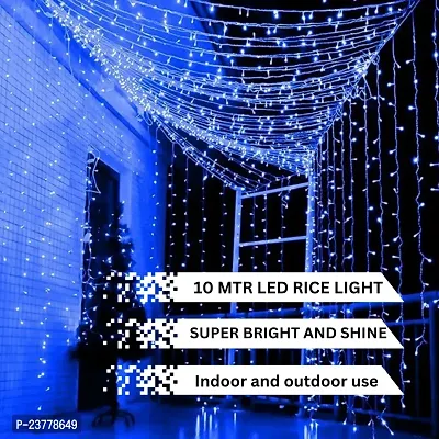 Bubble Trouble LED String Serial Lights 11 Meter/Copper Led Pixel String Light -Corded Electric (Blue)-Pack of 1-thumb4