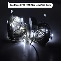Bubble Trouble LED String Serial Lights 11 Meter/Copper Led Pixel String Light -Corded Electric (White)-Pack of 1-thumb1