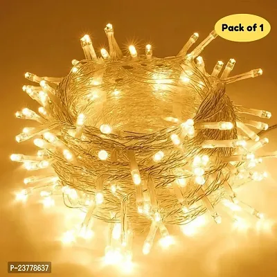 Bubble Trouble Warm White Led Serial Lights for Decoration - String Lights for Home Decoration,Fairy Lights | Christmas, Diwali Decoration Lights for Balcony | Copper Wire Pixel Light (10 Meter | Pack of 1)-thumb0