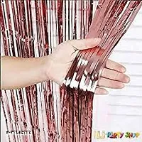 38 Pcs Birthday Decoration For Home Kit with Happy Birthday Banner  Curtains   Heart Foil with HD Metallic Balloons Decoration Kit Set Decorations Items Combo   Happy Birthday Ballon-thumb2