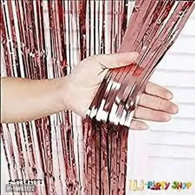 38 Pcs Birthday Decoration For Home Kit with Happy Birthday Banner  Curtains   Heart Foil with HD Metallic Balloons Decoration Kit Set Decorations Items Combo   Happy Birthday Ballon-thumb3