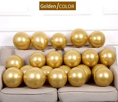 120 pc Green Gold Birthday Decorations Kit Combo with Cursive Gold Birthday Banner Premium Chrome Gold Balloons with Balloon Pump Balloons for Boys Girls Premium Birthday Decoration Items&nbsp;&nbsp;(Set of 120)-thumb3