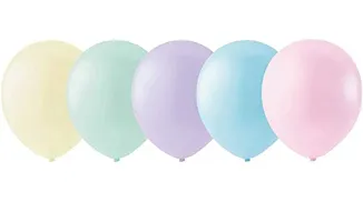 Pastel Colour Balloons for Party Decorations Pack of 50   Mint Green Pastel-thumb1