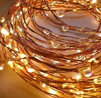 Copper Fairy String Lights with USB Powered Led Light for Home Decoration (3 Meters Pack of 1 Corded electric)   Pack of 1-thumb1
