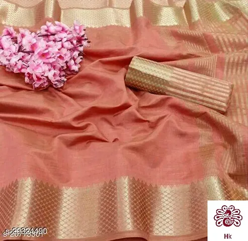 Beautiful Art Silk Saree With Blouse Piece