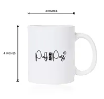 Puff AND Pass Ceramic Photo Printed Coffee Mug,Ceramic Printed Coffee Mug White, Gift for Girls Men Women Girlfriend Boyfriend Husband Wife (Ceramic Printed Mug - 325 ML) (PNP_Model_08)-thumb1