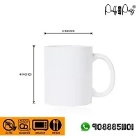 Puff AND Pass Ceramic Printed Coffee Mug White Inspirational Motivational Quotes, Ceramic Printed Coffee Mug White, 325 ml Gift for Girls Men Women Girlfriend Boyfriend Husband Wife.-thumb3