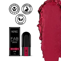 RENEE Fab 5 Refill Bullet Matte Lipstick, L 18 Crimson Cupid 1.5gm-thumb2