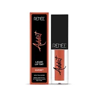 RENEE Addict Liquid Lip Tint, Water  Smudge-proof, non-transfer Long Lasting Matte Finish, Enriched With Vitamin E, Vegan, Sunset 2ml-thumb3