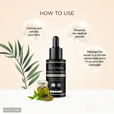 The Skin Story Hemp Anti Ageing  Sebum Control Face Serum | Enriched with Hemp Seed Oil | For Ultra Glow | For Clear Skin 40ml-thumb4