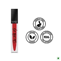 RENEE Stay With Me Matte Lip Color, Long Lasting, Non Transfer, Water  Smudge Proof, Light Weight Liquid Lipstick, Rage of Red, 5ml-thumb3